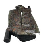 Cizme dama Gioseppo 40, imitație de piele, bej gri - imagine 4