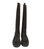 Cizme dama Jolana & Fenena 39, piele intoarsa, maro - imagine 3