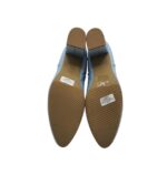 Botine dama BodyFlirt 38, imitatie de piele, albastru - imagine 5