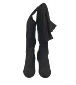 Cizme dama About You 40, material textil, negru - imagine 3