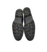 Ghete dama 38, piele, material textil, negru albastru - imagine 5