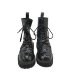 Ghete dama H&M 39, imitație de piele, negru - imagine 3