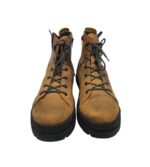 Ghete barbati Bugatti 48, imitatie de piele, maro - imagine 3