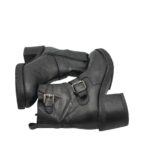 Ghete dama Cafe Moda 36, piele, negru - imagine 4