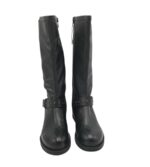 Cizme dama Geox , piele, negru - imagine 3