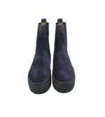 Botine dama Gant , piele, bleumarin - imagine 3