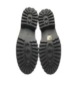 Ghete dama Gaudi , piele, material textil, negru - imagine 5