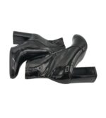 Botine dama Steve Madden 39, imitație de piele, negru - imagine 4