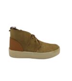 Ghete barbati  Clarks 46 , piele intoarsa, maro