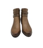 Botine dama Caprice 38, piele, bej - imagine 3