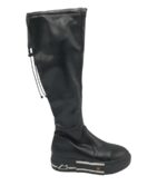Cizme dama Movie's 36, imitație de piele, negru