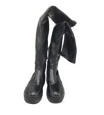 Cizme dama Movie's 36, imitație de piele, negru - imagine 3