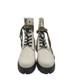 Ghete dama Felmini 39, piele, gri - imagine 3