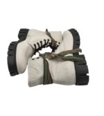 Ghete dama Felmini 39, piele, gri - imagine 4