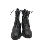 Ghete dama Young Spirit 39, imitație de piele, negru - imagine 3