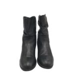 Cizme dama Sds 37, imitație de piele, negru, imblanite - imagine 3