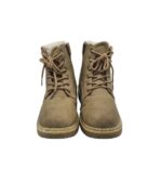 Ghete dama Tng Footwear 39, imitație de piele, bej, captusite - imagine 3