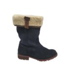 Cizme dama Mexx 40, piele intoarsa, bleumarin , imblanite