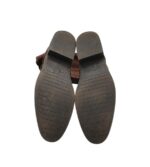 Cizme dama 38, imitație de piele, material textil, maro - imagine 5