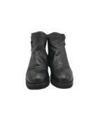 Ghete dama Ilse Jacobsen 36, piele, negru - imagine 3