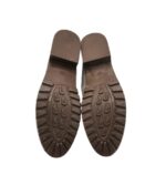 Botine dama 39, material textil, gri - imagine 5