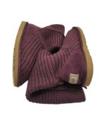 Cizme dama Ugg 39, material textil, maro - imagine 4