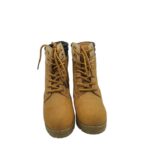 Ghete dama Colloseum 36, imitație de piele, maro - imagine 3