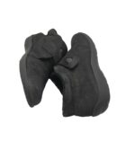 Ghete dama  39, piele, negru , captusite - imagine 4