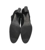 Cizme dama Yessica 40, piele intoarsa, negru - imagine 5