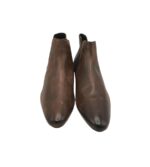 Botine dama 40, piele, maro - imagine 3