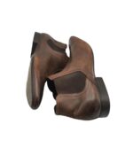 Botine dama 40, piele, maro - imagine 4