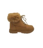 Ghete dama Pucetti 36, imitatie de piele, maro