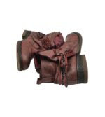 Botine dama 41, imitație de piele, roz - imagine 4