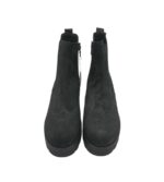 Ghete  dama Gabor 40.5, piele, negru - imagine 3