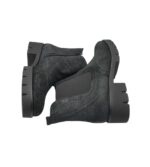 Ghete  dama Gabor 40.5, piele, negru - imagine 4