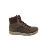 Ghete barbati Ecco 40, piele, maro