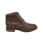 Ghete barbati Ecco 47, piele, maro