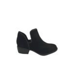 Botine dama Skechers 36, piele, negru