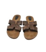 Saboti dama Flexx 40, imitatie de piele, maro - imagine 3