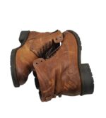 Ghete barbati 42, piele, maro - imagine 4