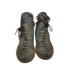 Botine dama Clocharme 38, piele, bej - imagine 3