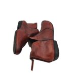 Botine dama Tamaris 39, piele, maro - imagine 4