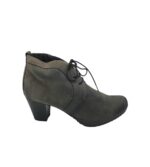 Botine dama Venturini  41, piele, gri