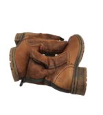 Ghete dama Tamaris 38, piele, material textil, maro, imblanite - imagine 4