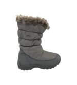 Cizme dama 39, material textil, gri,  imblanite, waterproof