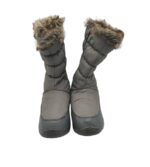 Cizme dama 39, material textil, gri,  imblanite, waterproof - imagine 3