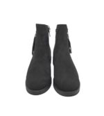 Ghete dama Xti 38, material textil, negru - imagine 3