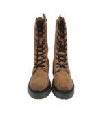 Ghete dama Xti , material textil, maro - imagine 5