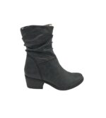 Botine dama  Marco Tozzi 37, imitatie de piele, negru