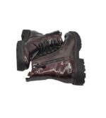 Ghete dama  Marco Tozzi 37, imitatie de piele, visiniu - imagine 4